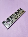 BIN26 2006-2012 Dodge Ram Hemi 5.7 Liter Fender Emblem 55078115AA Black Chrome. Fixed Price $11.99.