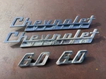 Pair Of 2 Gm 1960 1961 Chevrolet Chevy Viking Fender Emblems & Series. Fixed Price $149.00.