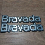2 Pc Oldsmobile Bravada Emblem 15679070 Gm - Used. Fixed Price $16.00.