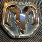 2018 - 2023 Dodge Ram Emblem Rear Tailgate Badge Logo (68276327AB) (68276332AB). Fixed Price $50.00.