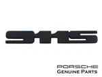 Porsche 911S (76-77) Rear Emblem Black Genuine 91155930804. Fixed Price $98.00.