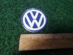 Volkswagen Emblem Blue White Oem Vw Tin Material 2.75 Name Plate Badge Logo 4S3. Fixed Price $28.99.