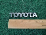 2003-2008 Toyota Matrix Liftgate Emblem Logo Oem 75441-02070 Trunk Rear 1S5. Fixed Price $16.99.