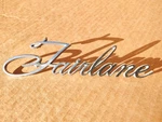 1968 1969 Ford Fairlane Rh Rear Quarter Panel Script Emblem Oem C80B-54291-B62. Fixed Price $40.00.