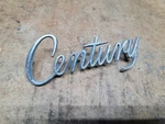 Buick Century 1975-1977 Front Fender Emblem Script 1248130. Fixed Price $44.97.