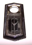1976 77 Oldsmobile Cutlass Supreme Trunk Lock Emblem Gm 1723424. Fixed Price $10.00.