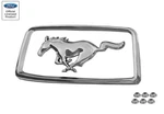 1968 Ford Mustang Chrome Running Horse Grille Emblem & Corral Trim. Fixed Price $64.95.