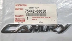 Toyota 75442-06050 Deck Lid Emblem. Oem Refurbished. 2007/2011 Camry. Fixed Price $10.00.