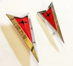 New! 08-09 Pontiac G6 Arrowhead Emblem Badge Kit Set Pair! Gxp. Fixed Price $68.95.
