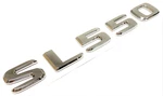#2 Chrome SL550 Replacement For Mercedes Rear Trunk Emblem Badge Nameplate Decal. Fixed Price $14.99.