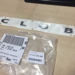 Mini Genuine F54 Clubman Rear "club" Boot Badge Emblem Lable Stick On 7376043. Fixed Price $47.96.