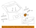 Gm Oem 10-16 Srx Lift Gate Exterior Trim-emblem 23491048. Fixed Price $101.70.