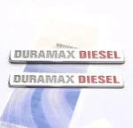 Yoaoo 2PACK Oem Duramax Allison Truck Emblem Badges Chrome With Red. Fixed Price $42.99.