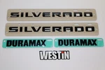 Gm Oem Emblem Set 85592704 Chevrolet Silverado 1500 Duramax 2024. Fixed Price $35.97.