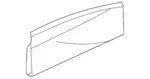 Genuine Volkswagen Trim Molding 11A-853-689-E-XJW. Fixed Price $51.48.