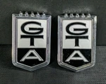 *pair* Vintage 1966 Ford Fairlane Gta Fender Emblem. Fixed Price $249.99.