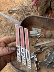 Oem 1966-67 Ford Galaxie 390 Front Fender Emblem Badge C6AB-16243-A, Used. Fixed Price $24.99.