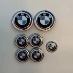 Bmw 50TH Anniversary Emblem Full Kit Front Back, Steering & 4 Wheels.. Fixed Price $35.00.