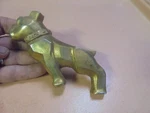 Used Mack Truck Gold Bulldog Side Fender Emblem 4MR2158. Fixed Price $19.95.