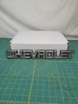 Vintage Chevrolet 17" Rear Tailgate Truck Emblem Gm General Motors #14027523. Fixed Price $9.99.