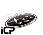 Genuine Black Stars Front Grille Badge Fits: Subaru Impreza 00-05 Wrx Sti Ra. Fixed Price $46.28.