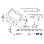 Kia 86300R5200 Rear Hatch Emblem. Fixed Price $74.31.