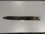 1959 Chevy Truck Apache 32 Front Fender Emblem Original Gm Name Plate Lh. Fixed Price $100.00.