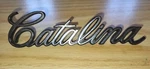 Pontiac Catalina Fender Script Emblem. Fixed Price $65.00.