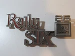 Vintage 1973-87 Gmc Rally Stx 25 Emblem Badge Script Trim Metal Chrome Wagon Oem. Fixed Price $73.00.