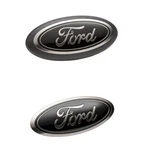 Ford Racing Grille/ Tailgate Oval Emblems W/o Camera F-150 18-23 Front/ Rear .... Fixed Price $117.99.