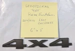 Mopar 68207205AA "4X4" Rear Emblem Oem Refurbished 14/21 Cherokee Matte Finish. Fixed Price $10.00.