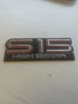 Vintage Gmc High Sierra S15 Emblem Badge 1980S Chevy Oem Jl 15592834. Fixed Price $19.50.