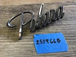 1965 Dodge Polara Body Mopar Used Fender Emblem Oem 2579668 C-g. Fixed Price $35.00.