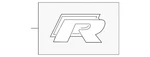 Genuine Volkswagen Nameplate 1K8-853-675-K-FOD. Fixed Price $58.05.