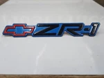 Oem Gm 1990-1995 Corvette ZR-1 Rear / Front Fender Emblem Blue Black 10146442. Fixed Price $65.00.