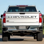 Putco Stamped Version "chevy" Letters Polished Stainless Steel Tailgate Emblem. Fixed Price $147.99.