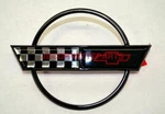 91 92 93 94 95 96 Corvette Gas Door Emblem New Replaces Gm 10209061 Repro. Fixed Price $19.95.
