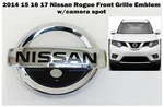 2014 2015 2016 2017 Nissan Rogue Front Grille Emblem W/camera Spot 62890 4BA0A. Fixed Price $32.00.