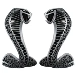 Ford Racing Fender Emblem Cobra Snake Pair GT500 Mustang 2007-2014. Fixed Price $93.99.