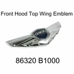 Front Hood Top Mark Wing Emblem 86320B1000 For Hyundai Genesis 14-16. Fixed Price $18.80.