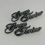 1972 - 1976 Ford Gran Torino Script ( ). Fixed Price $50.00.