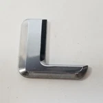 1998-2005 Mercedes-benz ML320 Emblem Logo Letters 'l' Rear Tailgate Trunk Chrome. Fixed Price $19.99.