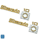 1973-80 Chevrolet Truck Silverado 10 Emblem Gm 14016642 349694 Pr. Fixed Price $104.99.