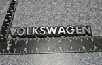 Vw Volkswagen Emblem Badge Nameplate Part # 321853685C Oem Used Original. Fixed Price $15.00.