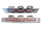 1968 Ford Fairlane Torino Fender Emblems "302" C/n C8OB-16C144-F, # C8OZ-16228-B. Fixed Price $39.95.