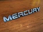 Vintage Cougar Trunk Lid Emblem "mercury" Letters Logo Oem 1980S 1990S. Fixed Price $9.82.