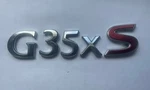 2007 2008 Infiniti G35XS Rear Trunk Deck Lid Emblems Oem. Fixed Price $15.99.