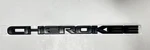 New Oem Mopar Cherokee Front Door Badge Black 68450905AA 2019 - 2023. Fixed Price $34.99.
