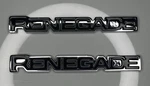 2015-2021 Jeep Renegade Driver Passenger Side L/r Door Badge Emblem Set Oem. Fixed Price $34.99.