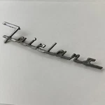 Vintage 1955 1956 Ford Fairlane Text Script Emblem With Mounting Posts. Fixed Price $13.99.